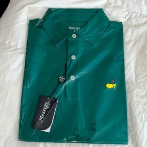NWT Masters Tech Golf Polo Green Size Medium M
